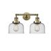 Innovations Lighting Bruno Marashlian Large Bell 19 Inch 2 Light Bath Vanity Light - 208-AB-G74