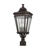 Generation Lighting Cotswold Lane 22 Inch Tall 3 Light Outdoor Post Lamp - OL5427GBZ