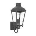 Crystorama Dumont 17 Inch Tall Outdoor Wall Light - DUM-9801-GE
