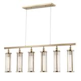 Hudson Valley Lighting Marley 46 Inch 6 Light Linear Suspension Light - 9146-AGB