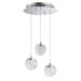 ET2 Lighting Orb Ii 11 Inch 3 Light LED Multi Light Pendant - E24263-91PC