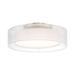 Modern Forms Metropolis 18 Inch 1 Light LED Semi Flush Mount - FM-16818-BN