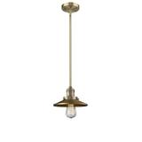 Innovations Lighting Bruno Marashlian Railroad 8 Inch Mini Pendant - 201S-BB-M4-LED