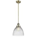 Innovations Lighting Bruno Marashlian Seneca Falls 9 Inch LED Mini Pendant - 201S-AB-G222-LED