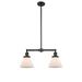 Innovations Lighting Bruno Marashlian Large Cone 21 Inch 2 Light LED Mini Chandelier - 209-BK-G41-LED