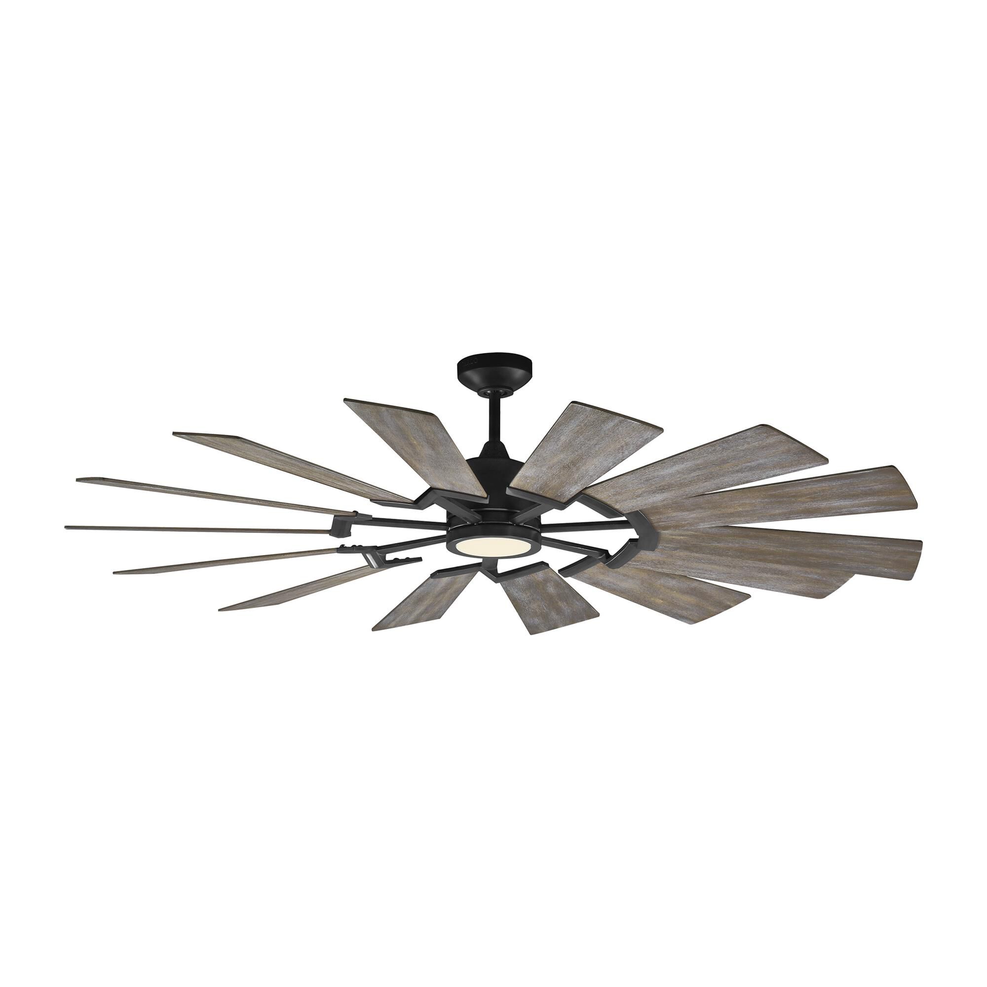 Visual Comfort Fan Collection Prairie 62 Inch Ceiling Fan with Light Kit - 14PRR62AGPD