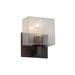 Justice Design Group Fusion 7 Inch Wall Sconce - FSN-8931-55-SEED-NCKL-LED1-700