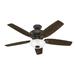 Hunter Fan Kenbridge 52 Inch Flush Mount Fan with Light Kit - 53376
