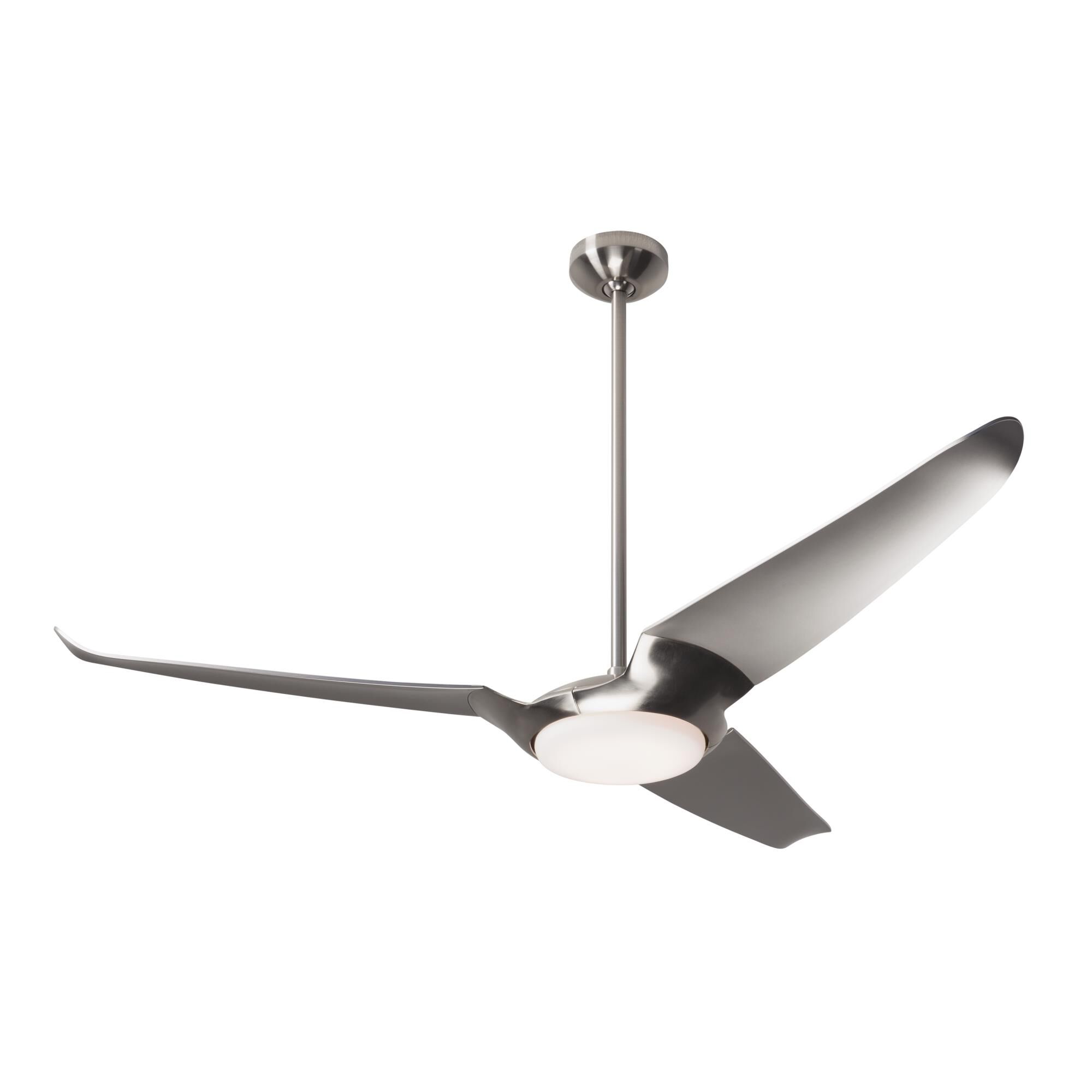 Modern Fan Company Air3 56 Inch Ceiling Fan with Light Kit - IC3-BN-56-WW-570-RC