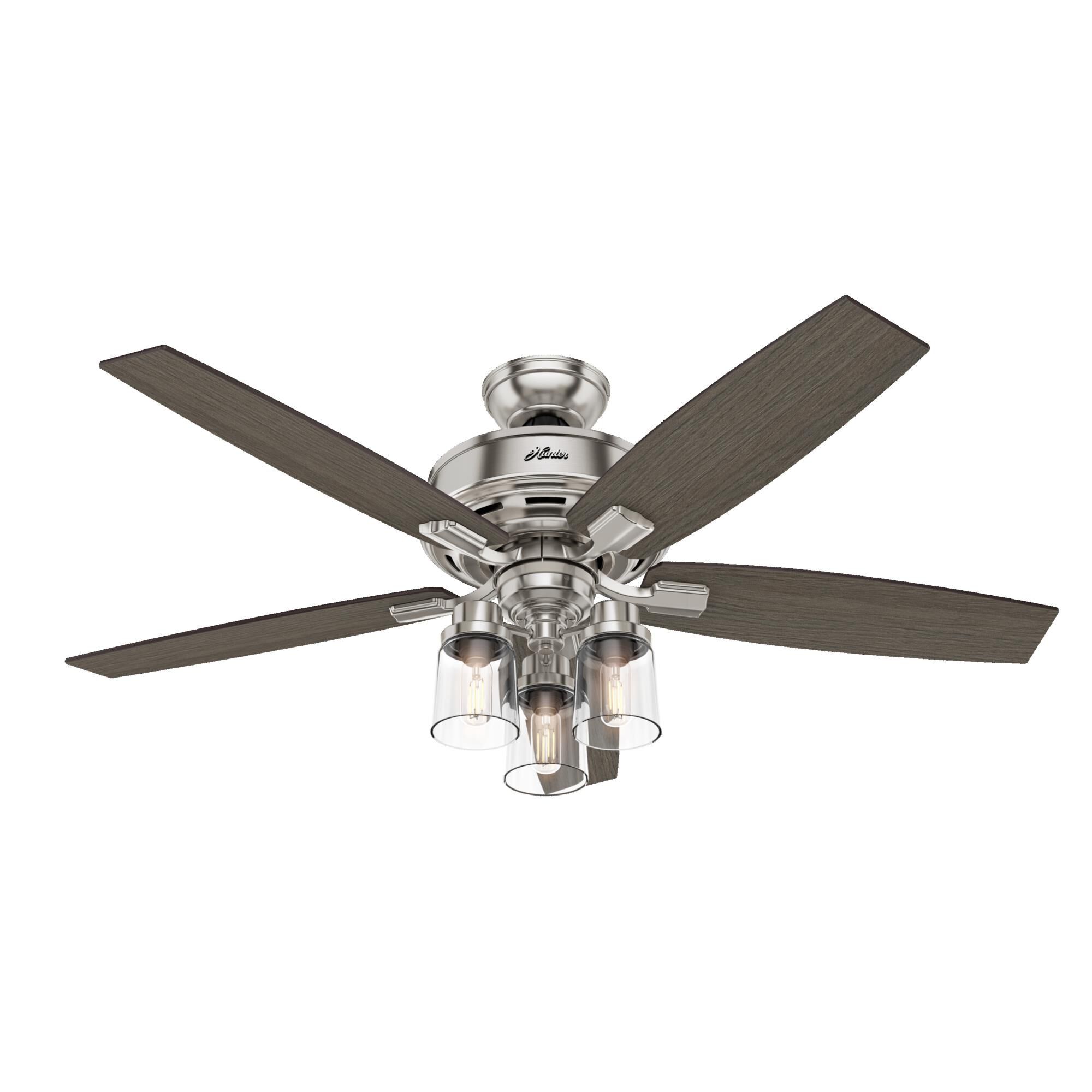 Hunter Fan Bennett 52 Inch Ceiling Fan with Light Kit - 54190