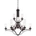 Minka Lavery Elyton 36 Inch 12 Light Chandelier - 4646-579