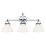 Capital Lighting Fixture Company Baxter 24 Inch 3 Light Bath Vanity Light - 8303CH-128