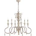 Quorum International La Maison 35 Inch 6 Light Chandelier - 6152-6-156