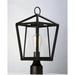 Maxim Lighting Artisan 17 Inch Tall Outdoor Post Lamp - 3171CLBK