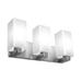 Access Lighting Archi 18 Inch 3 Light Bath Vanity Light - 50177LEDDLP-BS/OPL