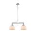 Innovations Lighting Bruno Marashlian Large Bell 21 Inch 2 Light LED Mini Chandelier - 209-PC-G71-LED