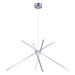 ET2 Lighting Alumilux Aster 44 Inch LED Large Pendant - E41443-SA