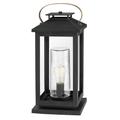 Hinkley Lighting Atwater 21 Inch Tall Outdoor Post Lamp - 1167BK