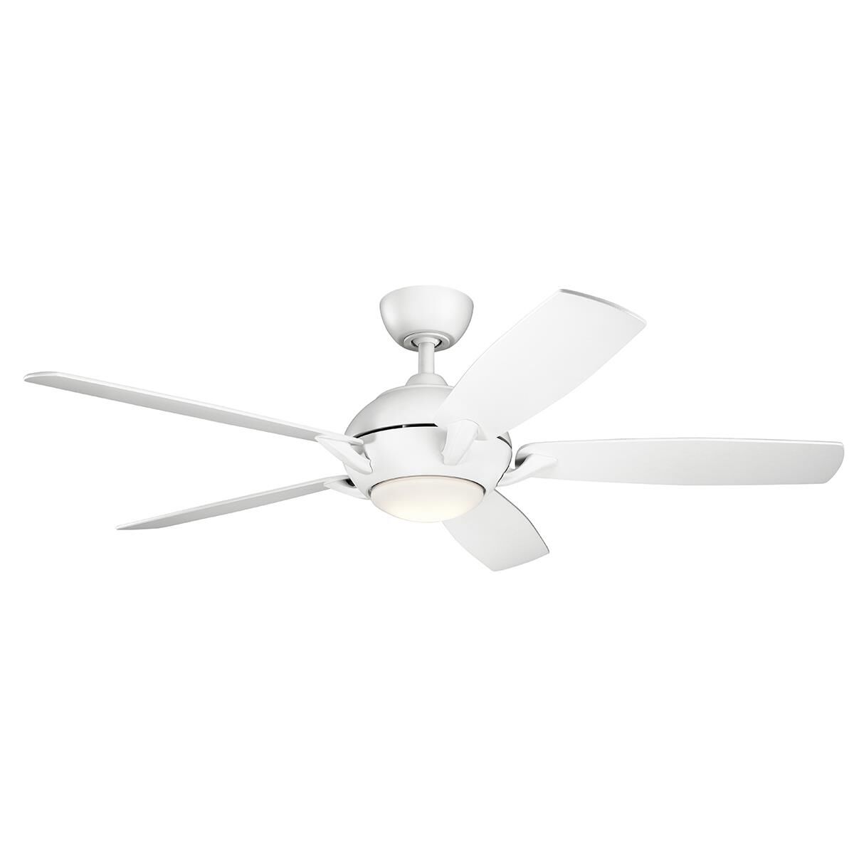 Kichler Lighting Geno 54 Inch Ceiling Fan with Light Kit - 330001MWH