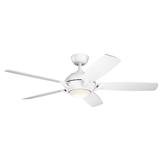 Kichler Lighting Geno 54 Inch Ceiling Fan with Light Kit - 330001MWH