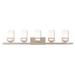 Livex Lighting Harding 42 Inch 5 Light Bath Vanity Light - 10085-91