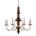 Kalco Lighting Lassen 34 Inch 8 Light Chandelier - 304951CG