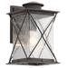 Kichler Lighting Argyle 12 Inch Tall Outdoor Wall Light - 49744WZC