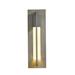 Hubbardton Forge Axis 15 Inch Tall Outdoor Wall Light - 306401-1009