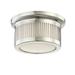 Hudson Valley Lighting Bangor 6 Inch 1 Light LED Flush Mount - 1440-PN