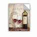 Winston Porter Cavallaro Wine In Paris III Removable Wall Decal Vinyl in White | 48 H x 36 W in | Wayfair A8610E9FE4C44C178CD7ACF5B1933A78