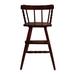 Breakwater Bay Givens Solid Wood Windsor Back Side Chair Wood in Brown | 32 H x 12 W x 13.5 D in | Wayfair E1B303913684412AA9B9024FDA292478
