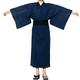 Fancy Pumpkin Jinbei Men's Yukata Kimono Japanese Robe Pajamas【Blue/Size M】
