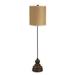 Mercury Row® Tregre 41" Buffet Lamp Solid Wood/Fabric in Brown | 10 W x 10 D in | Wayfair 104D609FAA814BCFA315890D0E3AAFF3