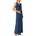 Noppies Damen nurs SLV Orane Kleid, Blau (Dress Blues P093), 40 (Herstellergröße: L)