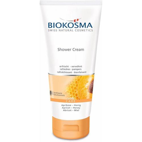 Biokosma Shower Cream BIO-Aprikose – BIO-Honig 200 ml