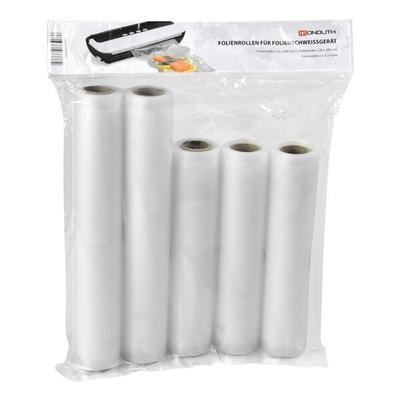 Monolith 5-teiliges Rollenset für Vakuumiergeräte