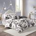 Dorsey Full/Queen Floral Print Comforter Set - Intelligent Design ID10-1591