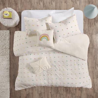 Callie Twin/Twin XL Cotton Jacquard Pom Pom Comforter Set - Urban Habitat Kids UHK10-0090