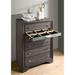 Willa Arlo™ Interiors Cavazos 6 Drawer Chest Wood in Brown/Gray | 51.38 H x 34.25 W x 16.63 D in | Wayfair 5DC46FBF23C243858BF20F7FB3D2BC09