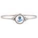 Women's Luca + Danni Silver Kansas City Royals Bangle Bracelet