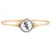 Women's Luca + Danni Gold Chicago White Sox Petite Bangle Bracelet