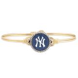 Women's Luca + Danni Gold New York Yankees Bangle Bracelet