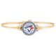 Women's Luca + Danni Gold Toronto Blue Jays Bangle Bracelet