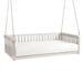 Sunday Daybed Swing with Cushion - Whitewash - Ballard Designs - Ballard Designs