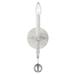 House of Hampton® Mulhern 1-Light Candle Wall Light Metal in White | 12.25 H x 5 W x 9.5 D in | Wayfair E8842AB834CB41BB81C96175BEFBCA9A