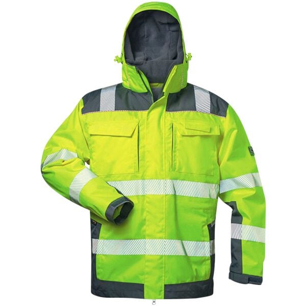 elysee Warnschutz-Winterjacke 2in1 Stufe 3 Größe XL gelb Image