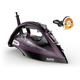 Tefal Ultimate Pure Steam Iron, 240g/min Steam Boost, 350ml Water Tank, 3m Power Cord, 3000W, Purple and Black, FV9830