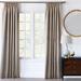 Eastern Accents Isolde Solid Color Room Darkening Pinch Pleat Single Curtain Panel Polyester | 84 H in | Wayfair 7W-CUA-421