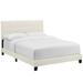 Amira Full Upholstered Velvet Bed MOD-5859-IVO