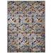 Laleh Geometric Mosaic 4x6 Area Rug - East End Imports R-1088A-46